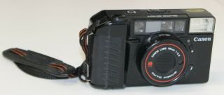 Vintage Canon Auto - Focus Cafs Auto Focus 35mm Film Camera 38mm 1:2.  8 Lens