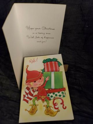 Box of 16 Vintage Mid Century Children ' s Christmas Cards by Paramount (B) 3
