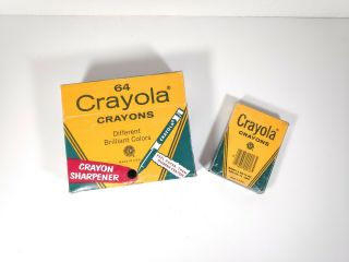 Crayola Crayons 64 Vintage 1960s Sharpener Binney & Smith,  Extra 16 Count 2