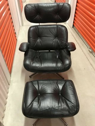 Vintage Eames Lounge Chair And Ottoman