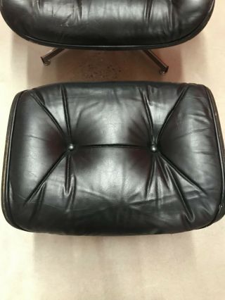 Vintage Eames Lounge Chair and Ottoman 2
