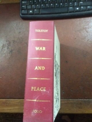 War And Peace,  Tolstoy,  Folio Society Publication