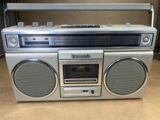 Vintage 80’s Panasonic Rx - 5010 Radio,  Cassette Player,  Boombox,  Ghetto Blaster