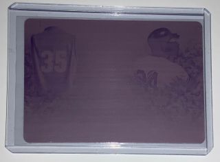 2019 Leaf Itg Sports Rickey Henderson Kevin Durant Numbers Printing Plate D 1/1