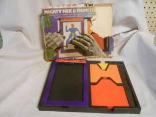 Vintage Tomy Mighty Men & Monster Maker Parts Only