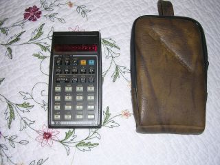 Vintage Hewlett - Packard Hp 32e Calculator Good