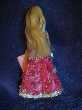 Vintage.  1970.  Topper P10 - Dawn Doll Blonde.  Pink Gown 