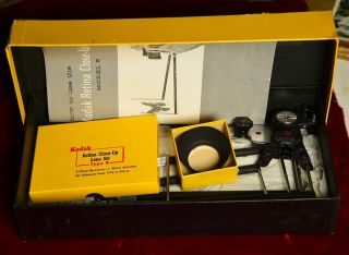 Vintage Kodak Retina Close Up Kit Org.  Box & Instructions