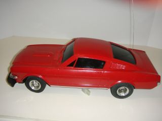 Ford Mustang 1965 Fastback Radio Control,  Rc,  1/12 Scale,  Vintage,  Sears,