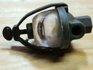 Vintage Gasoline Fuel Filter With Glass Bowl Moraine Products Dayton