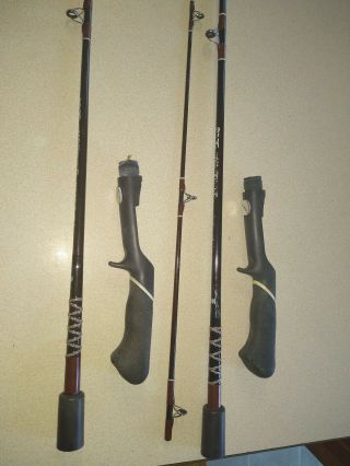 (2) Vintage Fenwick Lunkerstik 2000 Fishing Rods
