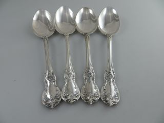 4 Teaspoons Old Master Towle Sterling Silver Flatware