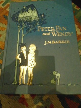 Peter Pan And Wendy Hardback Book J.  M.  Barrie / Mabel Louise Attwell - C19