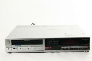 Vintage Sony Betamax Sl - 10 Vcr Video Player Recorder Beta Tape