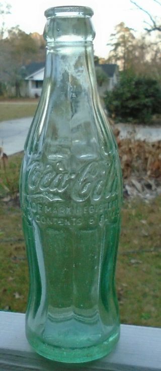 Vintage Coke Bottle Embossed Hamlet N.  C.  Hobble - Skirt Coca - Cola North Carolina