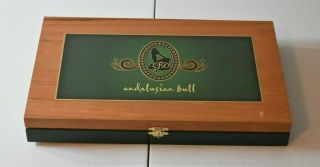 Lfd Andalusian Bull Empty Wood Cigar Box