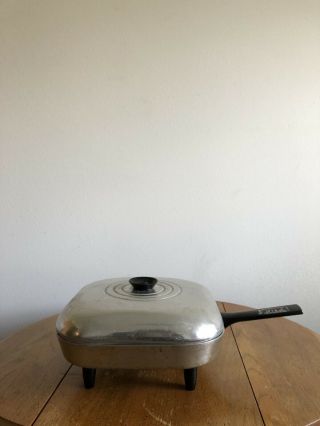 Vintage Dormeyer Fri - Way Electric Skillet / Frying Pan Hot Hot
