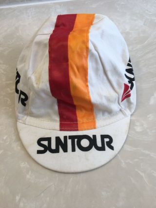Vintage Suntour Cycling Cap