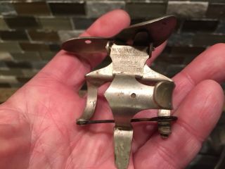 Very Rare 1909 Huffman Vintage Casting Reel Attachment.
