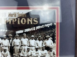 1918 BOSTON RED SOX 8X10 TEAM PHOTO BASEBALL MLB PICTURE WORLD CHAMPS - Framed 3