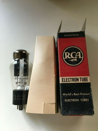 Vintage Rca 5u4g Tube Nos Box
