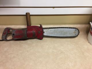 Mall Tool Company Hand Chain Saw Model 1e12 Antique Vintage