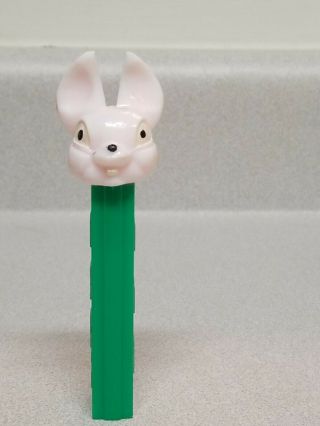 Vintage Rare Pez Candy Dispenser Pink Easter Bunny Rabbit - No Feet D5