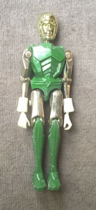Vintage Mego Micronauts Green Space Glider Toy Figure