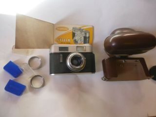 Vintage Voightlander Vito B 35mm Camera With Lanthar 50mm F2.  8 Lens