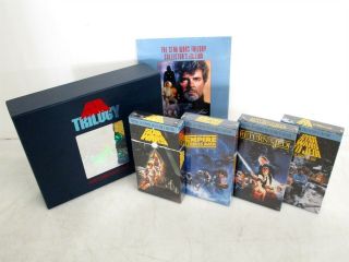 Vintage Star Wars Trilogy Special Letterbox Collectors Edition Vhs Box Set Iob