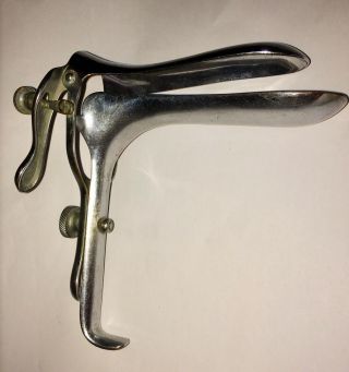 Vintage Vaginal Speculum Gynecology Surgical Ob/gyn Medical Tool/instruments