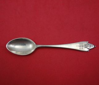 Akkeleje By Georg Jensen Danish Sterling Silver Demitasse Spoon 3 3/4 " 1923