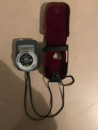 Vintage Gossen Luna Pro Incident Light Meter.  With Case