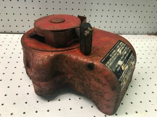 Tecumseh 5hp Engine Vintage Oem Pull Start Recoil Metal Shroud Cover Assembly