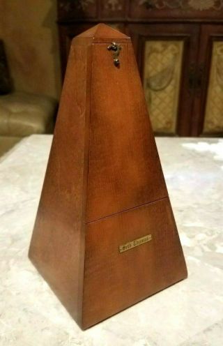 Vintage Seth Thomas Metronome De Maelzel E873 - 111 Iss.  2 Great