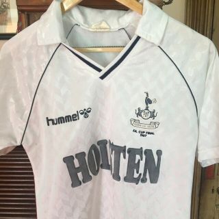 Vintage Spurs Tottenham 1987 Fa Cup Final Shirt