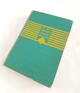Vintage 1941 Girl Scout Handbook For The Intermediate Peogram Book