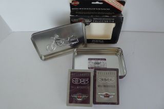Harley Davidson Numbered 050067 Collector Tin And Cards 95th Anniversary