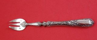Louis Ravinet And Charles Derfert French Sterling Silver Oyster Fork Hhas 5 7/8 "