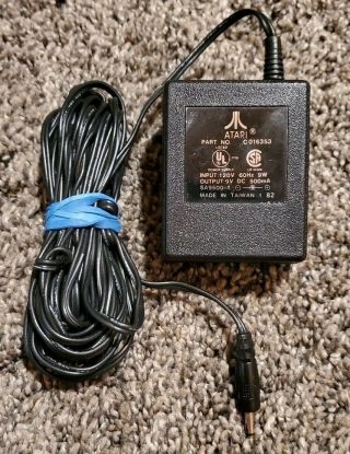 Oem Atari 2600 Vintage Power Supply Cord Part C016353 Ac Adaptor