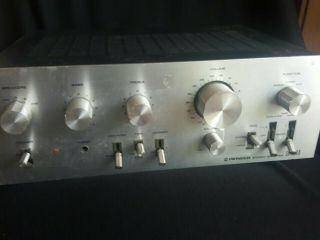 Vintage Pioneer Sa - 7500 Integrated Stereo Amplifier For Repair,  Refurb Or Recon