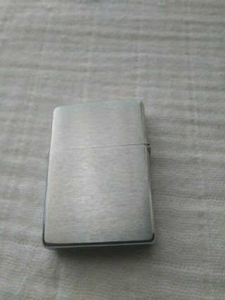 Vintage Collectible Silver Dusted Zippo J - Xi (full Size) Cigarette Lighter