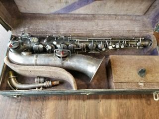 Conn Wonder Artists Special C Melody Saxophone Antique With Case