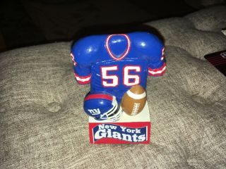 Lawrence Taylor York Giants Hand Painted Jersey 4 1/2 " Ceramic Paper Weight