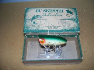 Vintage Ol Skipper Fishing Lure