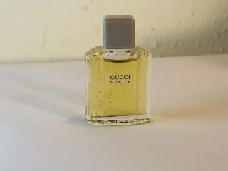 Vintage Miniature Perfume Gucci Nobile Full