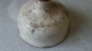 VINTAGE EXTERIOR LIGHT FITTING - COUGHTRIE GLASGOW - NEEDS CLEANED UP 3