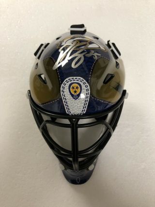 Pekka Rinne Signed Nashville Predators Mini Goalie Mask Jsa Helmet Auto