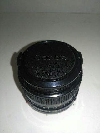 Vintage Canon Lens FD 28mm 1:2.  8 2