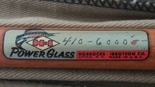 Vintage Horrocks Ibbotson H - I Hi Power Glass 9 